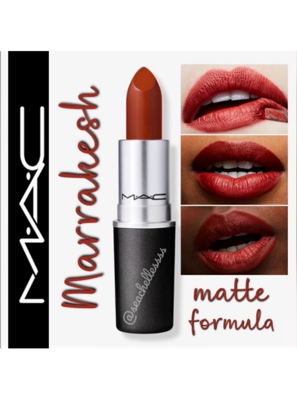 Marrakesh Matte Lipstick Mac Cosmetics Brand New in Box Authentic